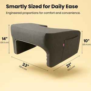 Mesa para portátil de lujo Araami con cómodo soporte trasero, función de relleno de espuma, almohadas y posicionadores - Product Image 5