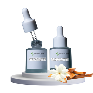 Jasmine Sandalwood <b>Massage</b> Oil Supplier Manufacturer Bulk OEM Private Label High Quality for Salon Spa and Wellness Industry - Product Image 1