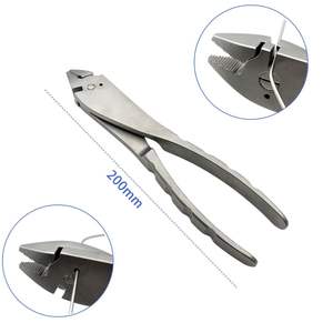 Pinza dobladora y cortadora de alambres de Kirschner, multifuncional, para veterinaria - Product Image 6