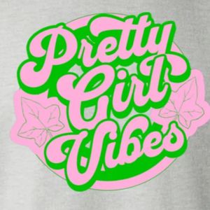 Sweat-shirt à col rond gris pour femme, motif 'Pretty Girl Vibes', manches longues, poignets côtelés, en polaire, décontracté, pour le quotidien et le style urbain - Product Image 6