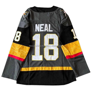 Camisetas de Hockey sobre Hielo Suaves y Cómodas, Personalizadas de Fábrica, al por Mayor, Tejido Transpirable, Secado Rápido, Antibacterianas, con Transferencia de Calor - Product Image 1