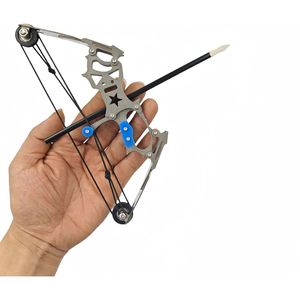 RH/LH allenamento sport all'aria aperta Set di arco per caccia pratica divertente intrattenimento tiro con l'arco regalo arco destra/mano sinistra - Product Image 2