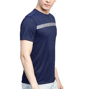 Camisetas de algodón para hombre con cuello pequeño, estilo hip hop, corte holgado y oversized, camiseta corta y ancha para hombre - Product Image 5