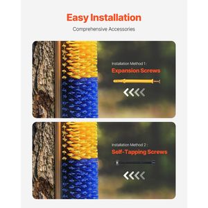 Set di 3 Spazzole per Cavalli e Bovini, 6 Viti, 17.1 X 7.5, per il Grattamento e il Sollievo dal Prurito, Cura e Pulizia del Bestiame - Product Image 5