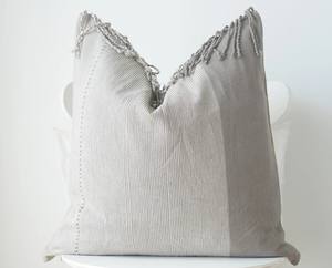 Funda de Cojín a Rayas Tejida 100% Algodón – Funda Decorativa para Cojín de Sofá Teñida con Hilo, Fabricante OEM al por Mayor - Product Image 1