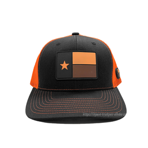 Gorras Trucker con Parche de Goma con Logotipo Multicolor, Gorras de Malla con Parte Trasera de Algodón y Poliéster para Hombre, Ropa de Trabajo, Fábrica de Vietnam - Product Image 6