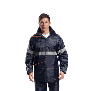 Windproof Reflective Safety <b>Jacket</b> Reflective Safety Clothing in Cotton Blends <b>Jacket</b> Workwear <b>Softshell</b> - Product Image 3