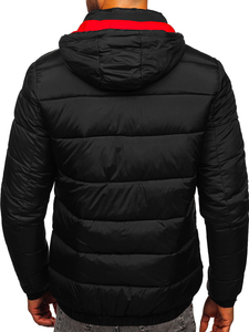 2025 New Fashion Men's <b>Winter</b> Puffer <b>Jacket</b> Plus Size Stand Collar Patchwork Front Logo Windproof Breathable Unisex Cold Season - Product Image 5