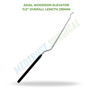 เครื่องมือยกกระดูกสำหรับศัลยกรรมกระดูกสันหลัง Axial Woodson Elevator ขนาด 11.5 นิ้ว 290 มม. - Product Image 2