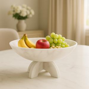 Tazón de resina epoxi artístico para un estilo creativo de mesa que mejora la experiencia de servir con patrones vibrantes de resina. - Product Image 1