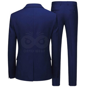 Costume homme 2 pièces de haute qualité, costume d'affaires moderne, veste et pantalon assortis, tenue de mariage formelle, fournisseur en gros - Product Image 2