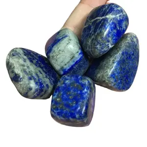 ขายส่งTumble Stone : Lapis Lazuliอัญมณีร่วงสำหรับตกแต่งขายส่งซื้อออนไลน์จากNew Star Agate: ขายส่งTumbl