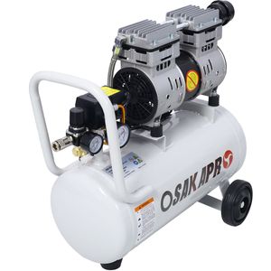 Compressore d'Aria Elettrico Portatile da 1.5HP, 8 Galloni, Senza Olio, Leggero con Ruote, Silenzioso 70 DBA - Product Image 4
