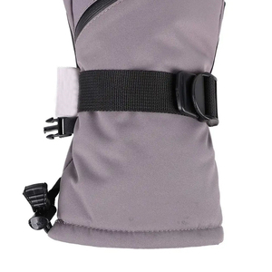 Mitaines de snowboard imperméables avec logo personnalisé - Mitaines d'hiver extra chaudes avec fermeture à boucle pour hommes et femmes (vente en gros) - Product Image 5