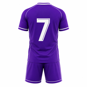 Uniforme de Fútbol Dumela International para Hombre, Jersey Deportivo de Verano, Manga Corta, Color Sólido, Secado Rápido, Transpirable, Cómodo, Poliéster - Product Image 2