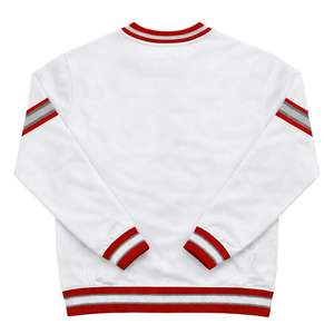 Kappa Alpha Psi <b>White</b> Chenille Crewneck True To Size Premium Fleece Embroidered Greek Letter Crest Classic Fraternity Apparel - Product Image 5