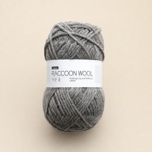 Hilo de lana de mapache para tejer a mano, 95g, hilo grueso, hilos para crochet, hilo a granel - Product Image 2
