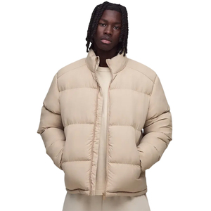 Customized Cropped Puffer Jacket for Streetwear Brand 300gsm Heavyweight Warmth Quilted Padded Bubble Jacket Bulk Supplier - Product Image 4