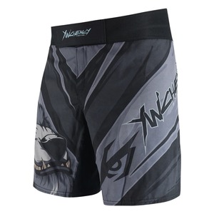 Pantalones Cortos de MMA para Hombre, Estampado Desteñido, Cintura Elástica, para Entrenamiento en Gimnasio, Kickboxing, Ligeros, de Secado Rápido, Coloridos - Product Image 3