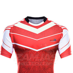 Uniforme de Rugby Cómodo y de Alta Calidad, Hecho en Pakistán, con Mangas Cortas, en Oferta - Product Image 2