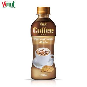 เครื่องดื่มกาแฟมอคค่า ขวด PET 500 มล. แคลอรีต่ำ พร้อมดื่ม VINUT สำหรับผู้ค้าส่ง ผู้นำเข้า - Product Image 4