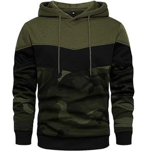 Sudadera con Capucha de Camuflaje Bordada, Diseño Moderno, Unisex, de Forro Polar, Estilo Trench, para Invierno, Gruesa, Transpirable - Product Image 5