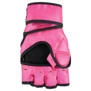 Gants de MMA en cuir à lacets pour grappling, arts martiaux, entraînement au sac de frappe, sparring, combat en cage, anti-humidité - Product Image 2