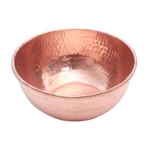Hammered Food and Fruit Serving <b>Bowl</b> Kitchenware Round Shape Copper Mixing <b>Bowl</b> Highest Quality <b>Large</b> Size Copper <b>Bowls</b> - Product Image 1