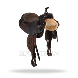 Silla de Montar Western Haflinger, Silla de Montar para Caballos, Equipo Ecuestre - Product Image 3