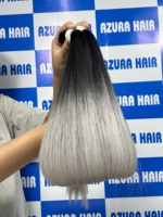 ¡Gran Oferta! Extensiones de Cabello Humano Remy Vietnamita Virgen 100% Natural de Doble Trama de Calidad, Cutícula Alineada para Todos los Colores, 100gr
