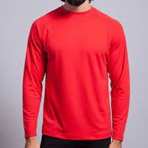 Camiseta de manga larga unisex, informal, de algodón, raglán, original, deportiva, esencial - Product Image 1