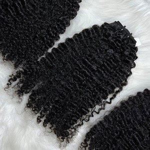 Extensions de cheveux vierges bruts de trame de génie vietnamien Paquets bouclés birmans de haute qualité Différents styles, y compris la dentelle Afro et HD - Product Image 1