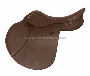 Silla de Montar Inglesa de Alto Rendimiento, Cuero Genuino, Ligera y Duradera, Equipo Ecuestre - Product Image 1