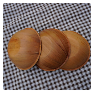 Elegantes cuencos de hoja de palma Areca, ligeros y duraderos para todas sus necesidades gastronómicas. - Product Image 3
