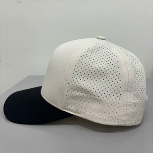 Vietnam Factory 5-Panel Golf Rope Cap Custom Embroidered Logo <b>Waterproof</b> Breathable Sports <b>Hat</b> - Product Image 3
