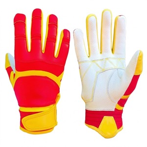 Gants de frappe en cuir avec drapeau américain, rouge, blanc, bleu, rembourrés, fermeture auto-agrippante, unisexe, adulte, entraînement - Product Image 5