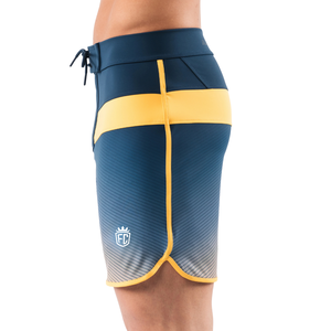 Shorts de Baño para Hombre Titan, Secado Rápido, Elásticos, Diseño de Bloques de Color en Degradado, para Surf, Playa, Natación, Deportes Acuáticos, OEM, ODM - Product Image 4