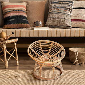Swivel <b>accent</b> <b>chair</b> for living room decoration rattan papasan <b>cheap</b> cost saucer lounge <b>chairs</b> - Product Image 4