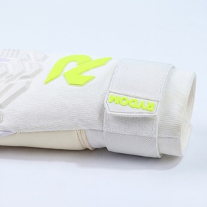 RYDOM Football <b>Goalkeeper</b> <b>Gloves</b> Full Finger PU Material Non-Slip Adjustable Wrist Strap Breathable Unisex Sports Gear - Product Image 2