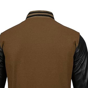 Vestes Letterman de haute qualité à prix raisonnable, vêtements décontractés, faible MOQ, vente en gros de vestes d'hiver Letterman - Product Image 6