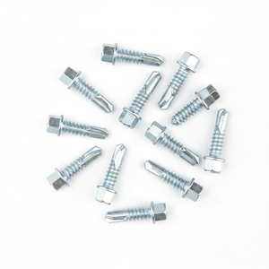 Professional PDC Model 5 Metric/Inch Self-Drilling Carbon Steel Class 8 Screw Washer Head Zinc Hot-Dip Galvanized <b>Deep</b> Thread - Product Image 1