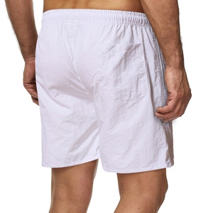 Shorts de bain, de sport et de surf pour hommes, personnalisés, de haute qualité, couleur unie, pour la course à pied et le jogging, vente en gros - Product Image 2