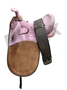Selle de cheval australien synthétique de qualité supérieure avec licol, taille 10" 22", disponible à l'exportation. - Product Image 1