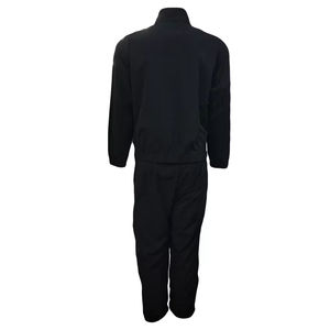 Conjunto de Chándal Deportivo de Algodón 100% Personalizado para Hombre, con Sudadera con Cremallera y Pantalones Deportivos a Rayas, Bordados y de Peso Pesado - Product Image 1