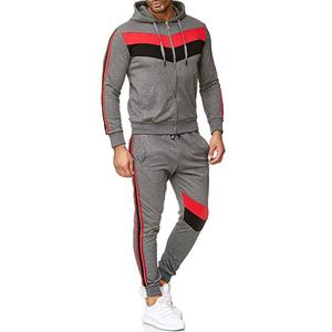 Unisex 100% Cotton <b>Jogging</b> Sweatsuit Set Custom Logo Men's Hooded Track Suits Two Pieces Winter Gym Men's Women's Unisex Workout - Product Image 3