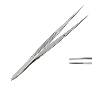Pinces chirurgicales en acier inoxydable ultra-légères à pointes texturées, certifiées CE, garantie 1 an, manipulation de précision, usage hospitalier - Product Image 4