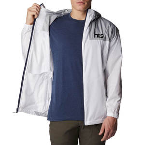 Veste coupe-vent de couleur personnalisée avec une construction légère et une coupe confortable, idéale pour les aventures en plein air - Product Image 4