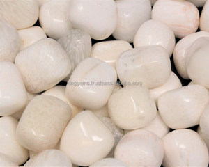 Best Selling White Scolecite Tumbled Stone Natural Super Fine King Gems India Handmade Feng Shui Crystal Gemstone Home Decor - Product Image 5