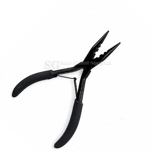 Pinza para Extensiones de Cabello SAAR GLOBAL SURGICAL Modelo SGS-1044 en Color Negro para Uso Comercial, Instalación y Remoción - Product Image 2