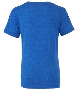 เสื้อยืด CVC เฮเธอร์พิมพ์โลโก้ตามสั่งจากสหรัฐอเมริกา ขายส่ง เสื้อยืด CVC คุณภาพสูงแบบเรียบ เสื้อยืดผสมผ้าฝ้ายโพลีเอสเตอร์ ผู้ผลิตเสื้อยืด - Product Image 1